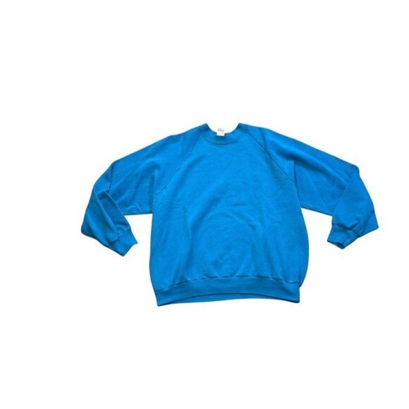 Vintage Fruit of the Loom Sweatshirt Women's Size XL Blank Crewneck Made in USA - Picture 1 of 6